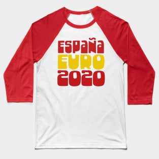 España Euro 2020 // Football Fan Design Baseball T-Shirt